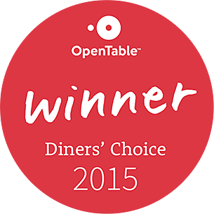 Diner's Choice Award 2015