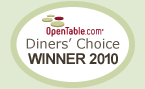 Diner's Choice Award 2010