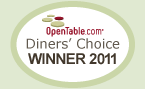 Diner's Choice Award 2011